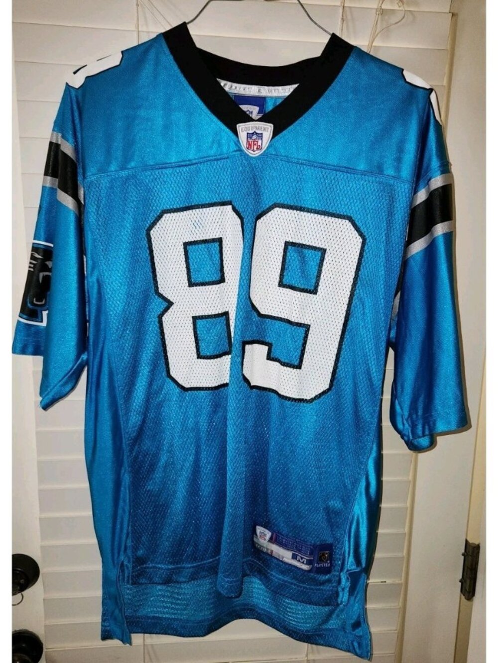 CAROLINA PANTHERS Steve Smith #89 Reebok NFL Jersey Size MEDIUM